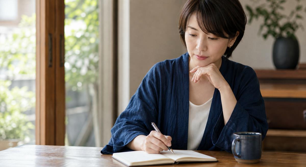 LINEの会話を終わらせたくないように見えるについて静かに考える30代の日本人女性