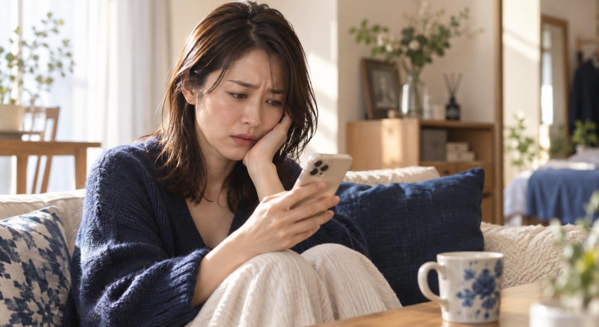彼女持ち男性から下ネタLINEが増えるについて静かに考える30代の日本人女性