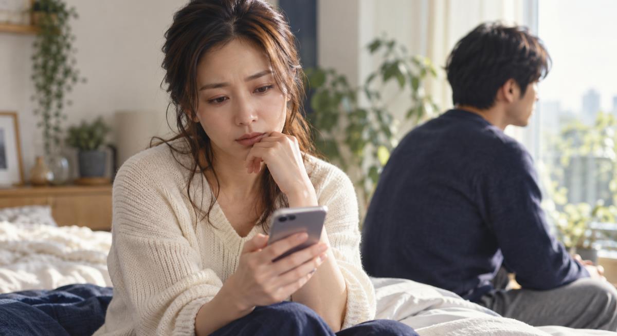 好きと言うのに彼女と別れないについて静かに考える30代の日本人女性
