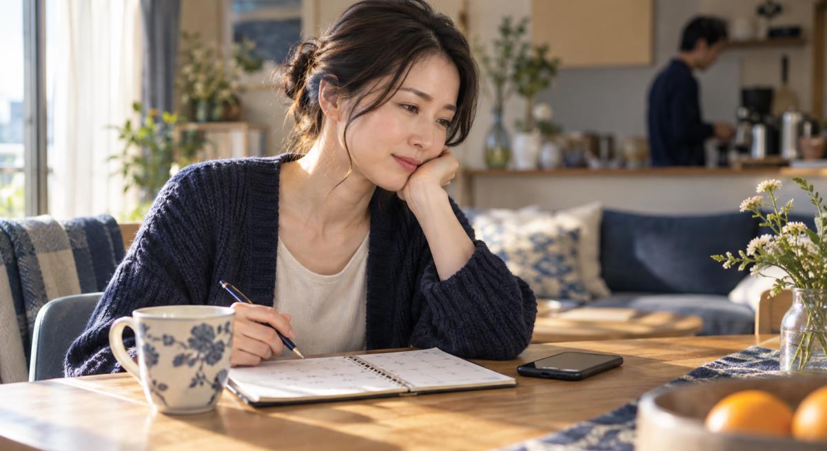 彼女持ち男性の返信が遅いけれど丁寧であるについて静かに考える30代の日本人女性