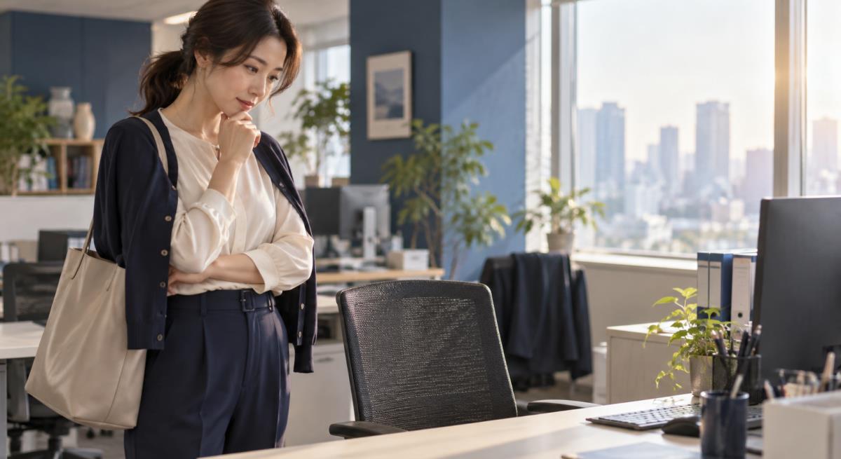 職場の既婚男性から差し入れのお返しがないについて静かに考える30代の日本人女性