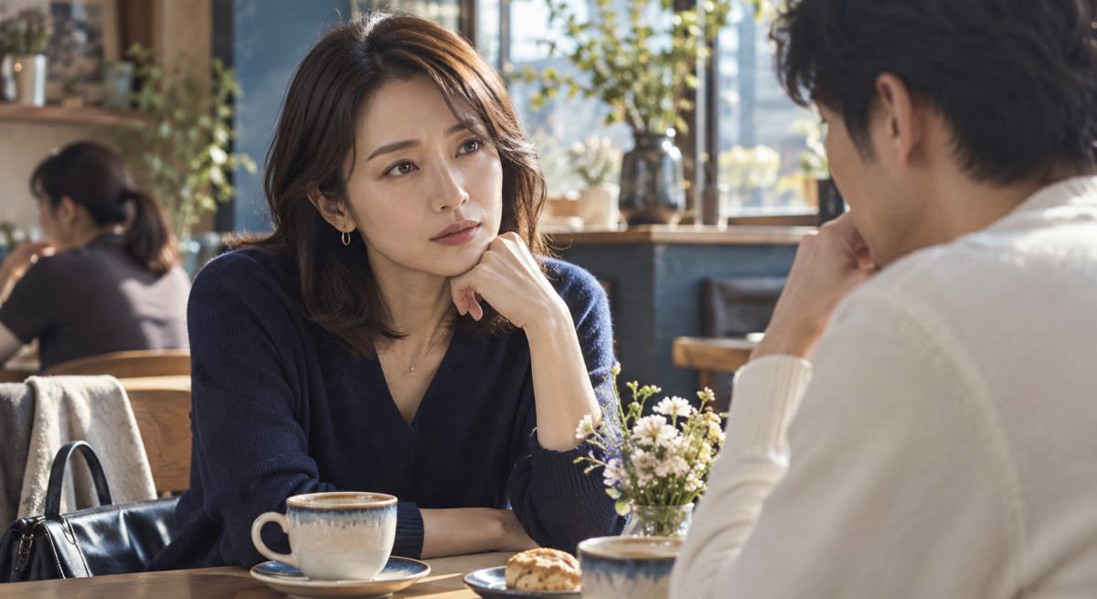 彼女持ち男性が会う約束を先延ばしにするについて静かに考える30代の日本人女性