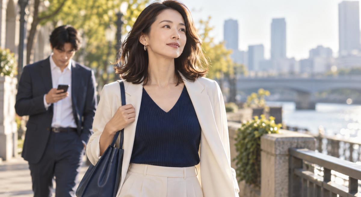 彼女持ち男性が会う約束を先延ばしにするについて静かに考える30代の日本人女性